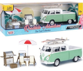 79721 VW T1 TYPE 2 DOUBLE CAB PICK UP - SET 1:24